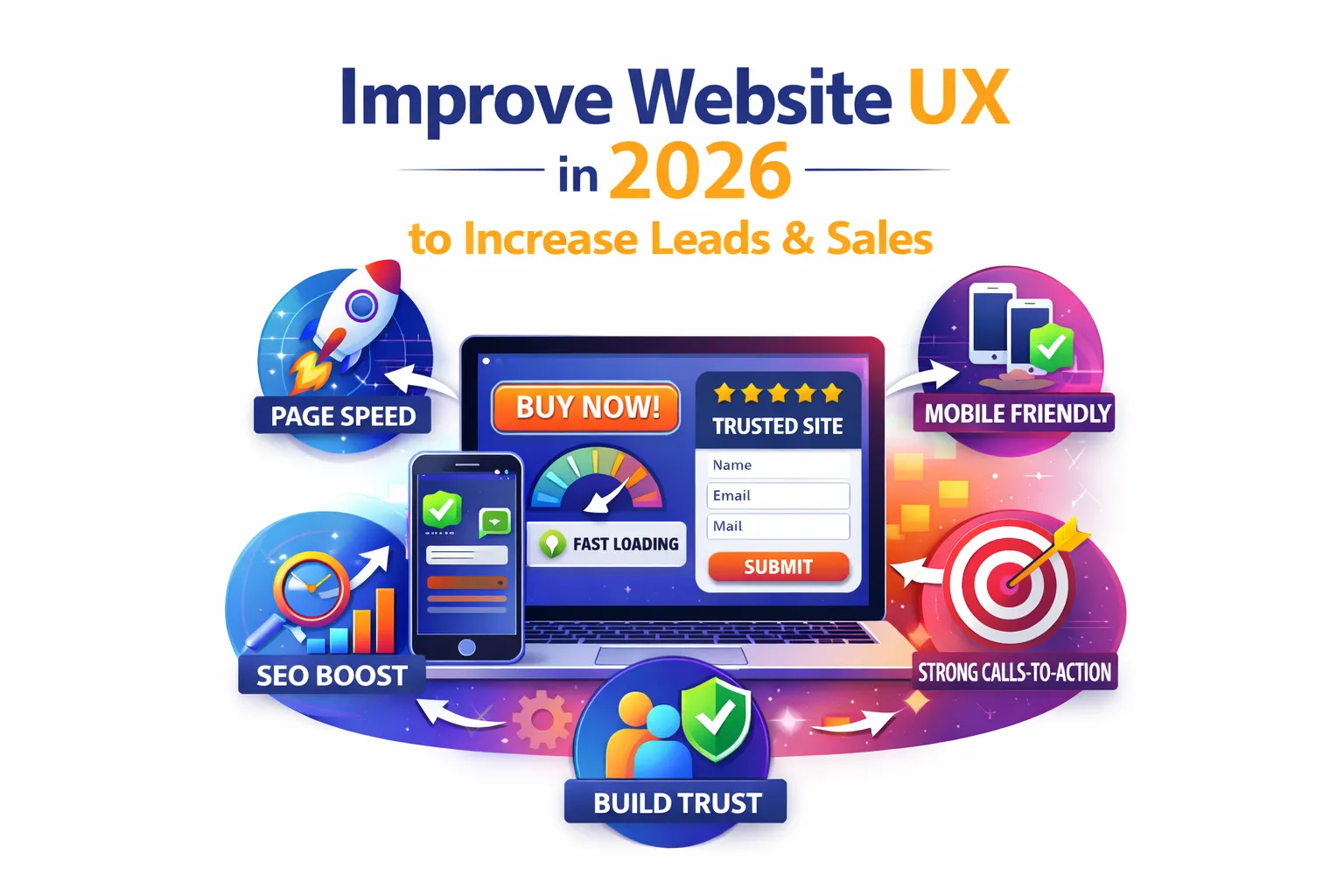 How to Improve Website User Experience (UX) to Increase Leads & Sales in 2026